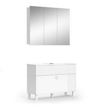 Conjunto De Muebles De Baño Sola 2 Piezas Vicco