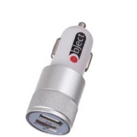 aliminium dual adaptor silver