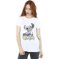 disney camiseta ohana para mujer