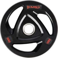 placa olimpica de 10 kg de goma hms tox10
