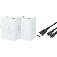 venom xbox one twin rechargeable battery packs white