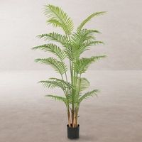 lolahome planta artificial areca para interior y exterior 180 cm monty