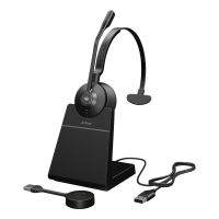 auriculares jabra engage 55 se inalambricos dect para oficina con cancelacion de ruido y microfono optimizados para microsoft teams color negro