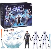set figuras starkiller  stormtroopers star wars the force unleashed articulada 15 cms