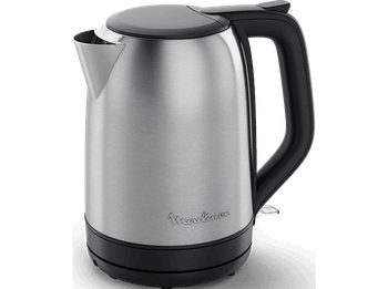 Hervidor de agua - Moulinex Subito 5 BY5S0D, 2400W, 1.7l, Diseño compacto, Filtro extraíble, Indicador una taza, Inox