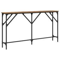 mesa consola madera vieja 140 x 23 x 75 cm vidaxl