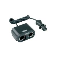 twin multisocket with battery analyser