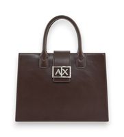 ax armani exchange para mujer xw000305af12039u6018 bolso classic marron osfa casual clasico poliester