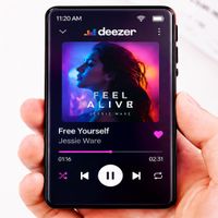 reproductor mp3 mp4 famue pa03 con wifi pantalla de 283 pulgadas android 10 procesador octa core 2 gb de ram 16 gb de almacenamiento bluetooth spotify deezer melon yt music ideal para