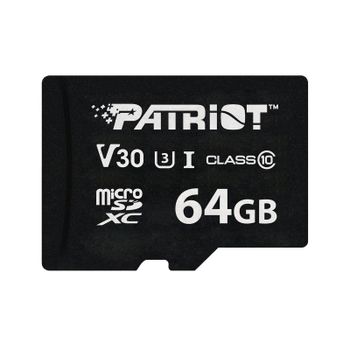 Tarjeta MicroSDXC Patriot VX Series 64GB UHS-I Clase 10 90MB/s