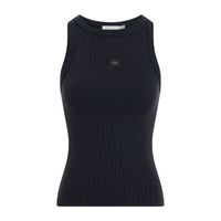 calvin klein jeans top de tirantes con logo negro j20j225311-pt2
