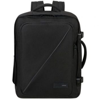 Mochila American Tourister Take2cabin M Negra 38.2L Recyclex 15.6