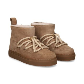 Inuikii Botines Planos Mujer - Beige Talla 40