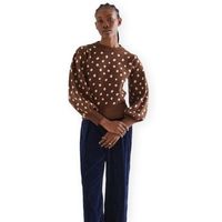 compania fantastica jersey compania fantastica knit 10260 - polka dots para mujer