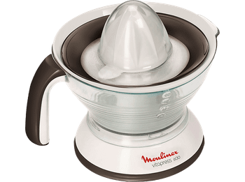 Exprimidor - Moulinex Vitapress PC300B, Capacidad 0.6L, 25W, Jarra de plástico