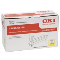 oki 43870005 tambor amarillo original