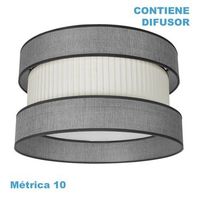 abrila home grisbeis - pantalla 60 cm