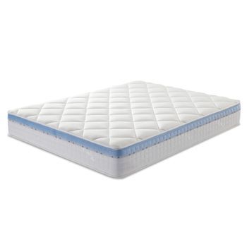 Colchon Viscoelastico Gel Active 160 X 200 X 25 Cm, 1 Cm De Visco-gel De 65 Kg/m3 + Independencia De Lechos + Firmeza: Media + Extremadamente Durable