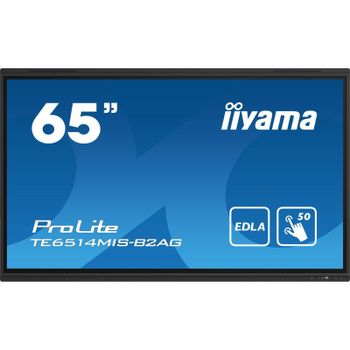 Pantalla interactiva iiyama PROLITE TE6514MIS-B2AG 65″ 4K PureTouch Android 13 52W