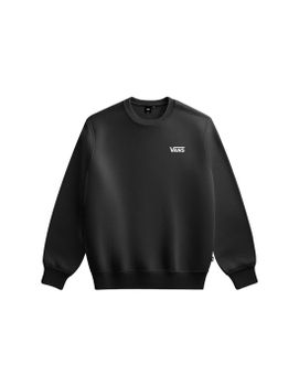 Sudadera Vans Left Chest Crew Negro Hombre