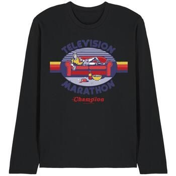 Steven Rhodes Camiseta manga larga Television Marathon Champion para mujer