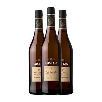 Lustau Vino Generoso Palo Cortado Península Jerez-xérès-sherry 75 Cl 19% Vol. (pack De 3 Unidades)