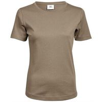 tee jays camiseta interlock para mujer