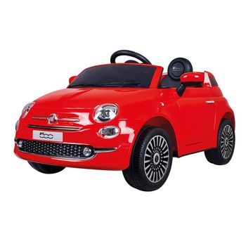 Fiat 500 6v Rojo Radio Control Licencia 711t00642 Tachan