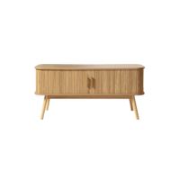 mueble de tv 2 puertas corredizas l119 cm -