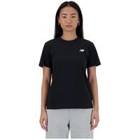 new balance tops y camisetas t-shirt sport essentials noir para mujer
