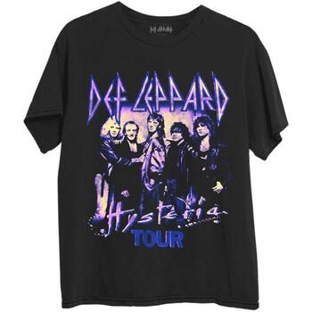 Def Leppard Tops y Camisetas Hysteria Tour para mujer