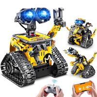 coche robot de carreras rc tecnico 3 en 1 24ghz 4ch juguetes de bloques de construccion stem camion de control remoto r