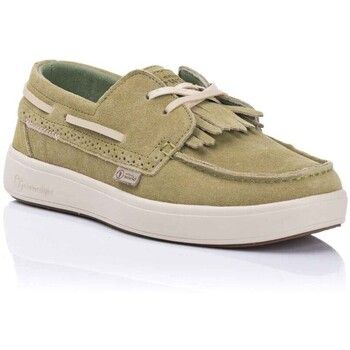 Natural World Mocasines Náutico en piel - Eco friendly para mujer