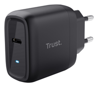 cargador usb gan trust maxo 45w 1xusb-c incluye cable usb-c 2m color negro