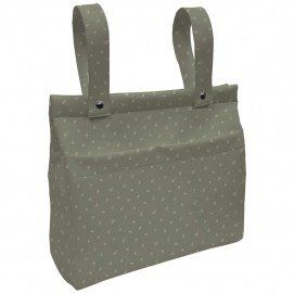 2024 Bolso Polipiel Estampada Florencia Dydados Polipiel Estampada Tejido Impermeable