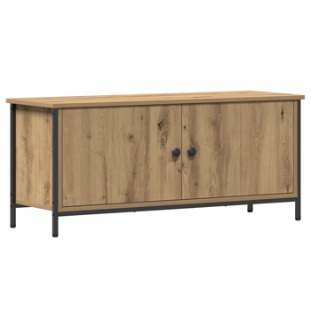 Soporte De Tv | Muebles De Salón - Roble Artesanal Madera 102 X 35 X 45 Cm Cfw40863