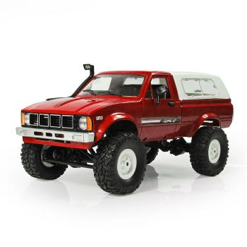 Camión militar 4WD 2,4G WPL C24 1/16 RTR todo terreno trepador de juguete RC 2CH