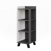 mueble midi karen 30 x 90 cm con 4 estantes vicco