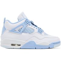 nike deportivas moda baskets air jordan 4 retro forget me not cuir para mujer