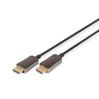 digitus cable de fibra optica displayport uhd 8k machomacho 10 m negro
