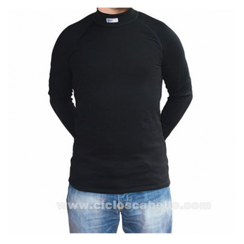 Camiseta Interior Technotrans Manga Larga L Negro Masculino