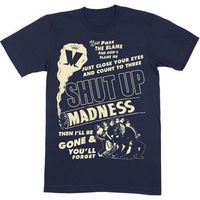 madness tops y camisetas shut up para mujer