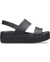 de crocs brooklyn low wedge 206453 negro