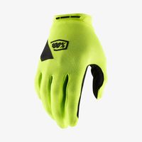 100 ridecamp race gloves - fluo yellow small