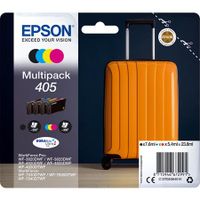 epson 405 t05g640 original durabrite ultra standard capacity ink cartridges multipack suitcase