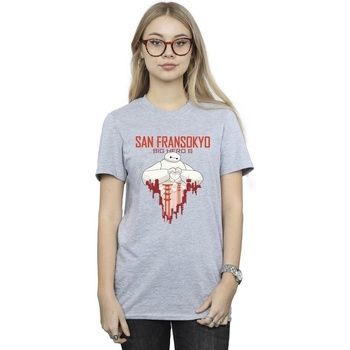 Disney Camiseta Big Hero 6 San Fransokyo para mujer