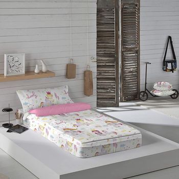 Saco Nordico Con Relleno 100% Algodón Lovely Cama 105