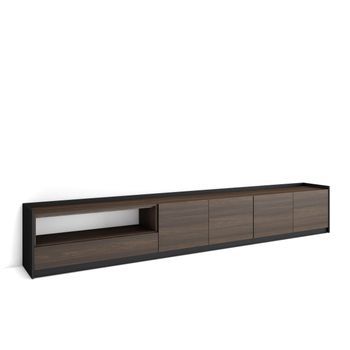 Mueble Tv, Televisión, Muebles De Salón, Almacenaje, 310x50x37 Cm, Para Tv Hasta 80