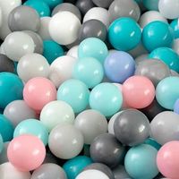 bolas de juego para piscina de bolas spin - 480 piezas color pastel