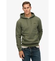 superdry para hombre m2014404a sudadera essential logo hoodie verde xxl casual algodon